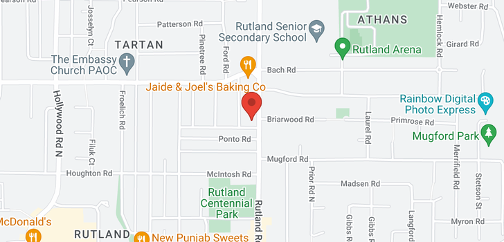 map of 460 Rutland Road N